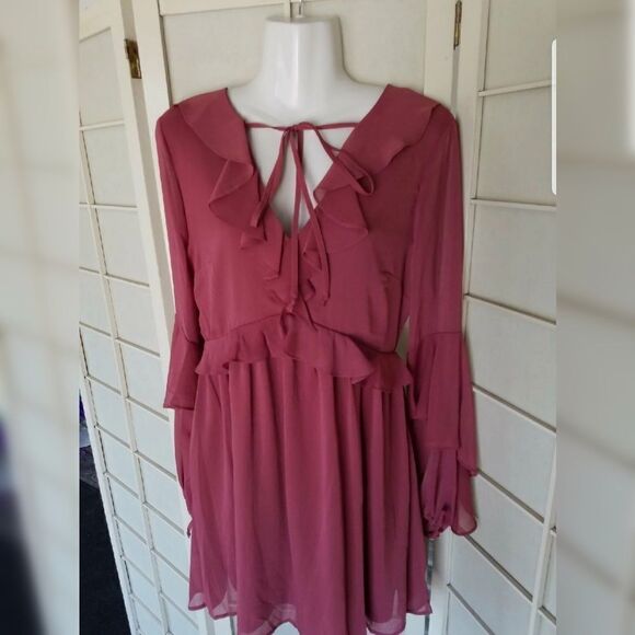 NWT! Beautiful Sheer Summer Dress - Picture 1 of 5